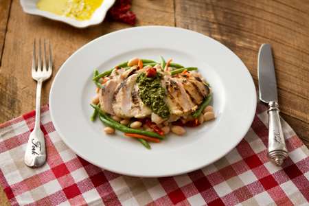 Recipe: Grilled Chicken Pesto