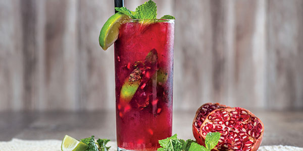 Purely Pomegranate Mojito Recipe