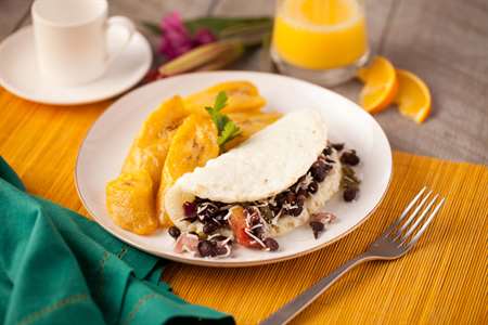 Recipe: Black Bean Omelet