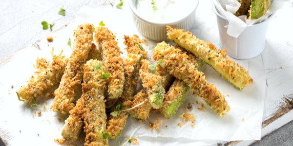 Healthy Air Fryer Zucchini Fries Recipe