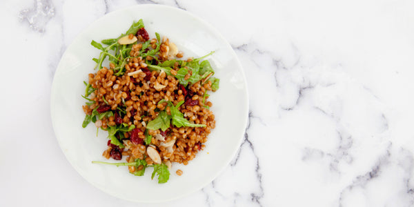 Cranberry and Feta Farro Salad Recipe