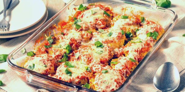 Healthy Eggplant Parmesan Casserole Recipe