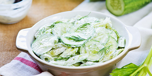 Dill Cucumber Salad Recipe