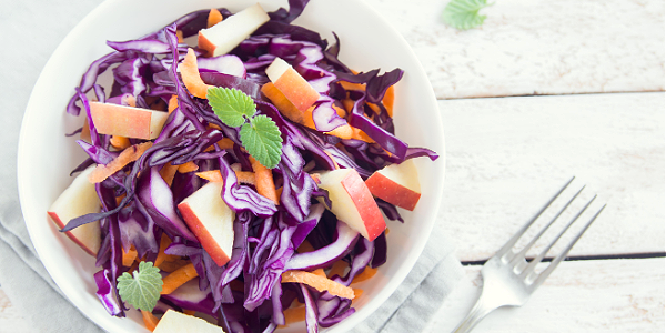 Purple Cabbage and Apple Slaw Recipe