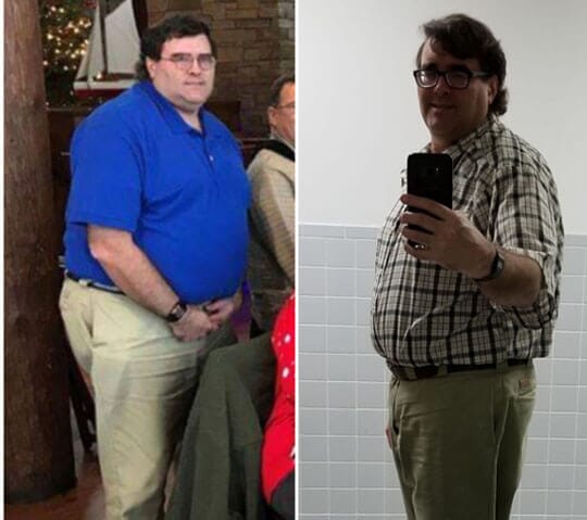Cliff Before and After