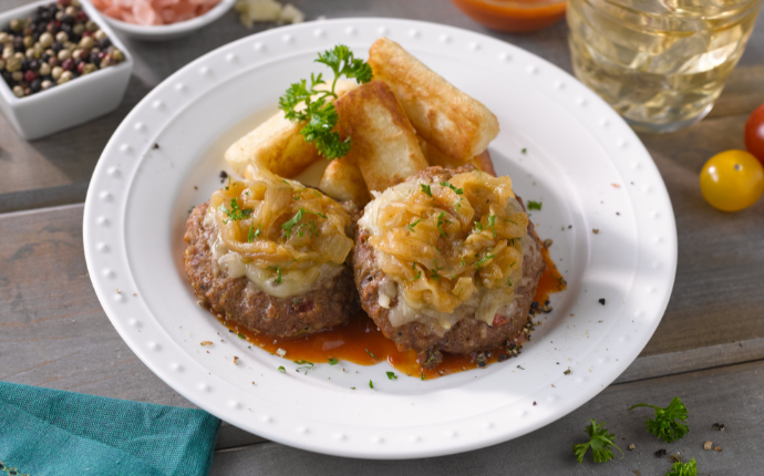 Delicious looking plated meal