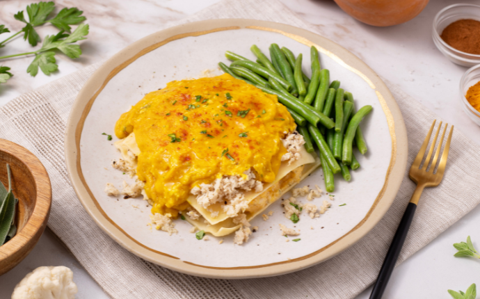 Delicious looking plated meal