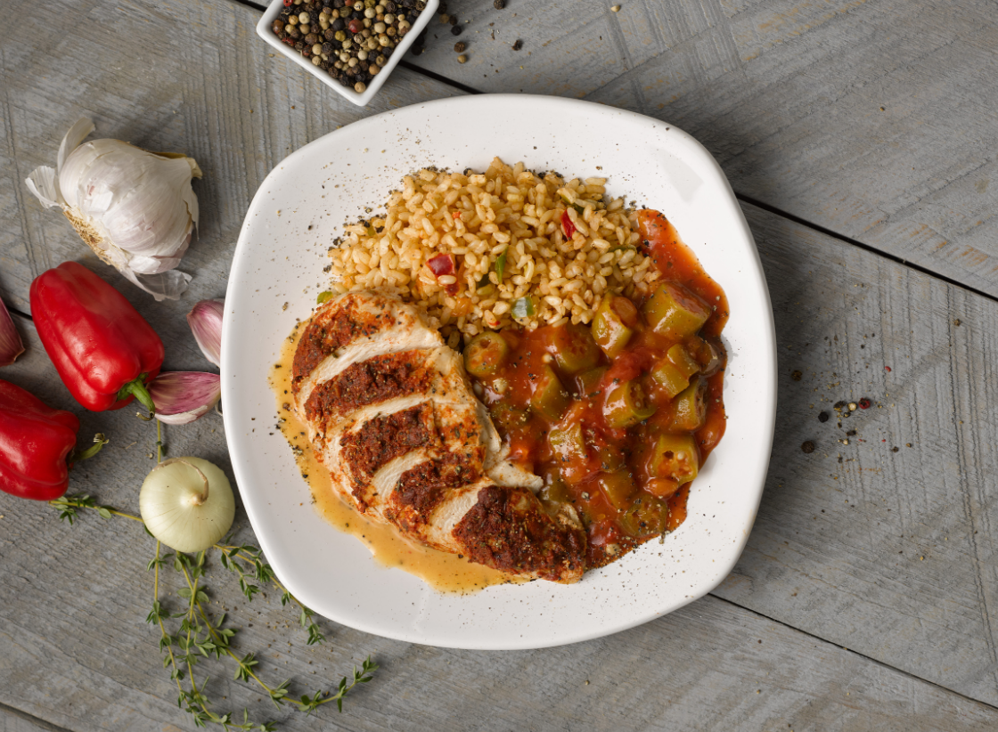 Blackened Chicken with Creamy Smoked Paprika Sauce