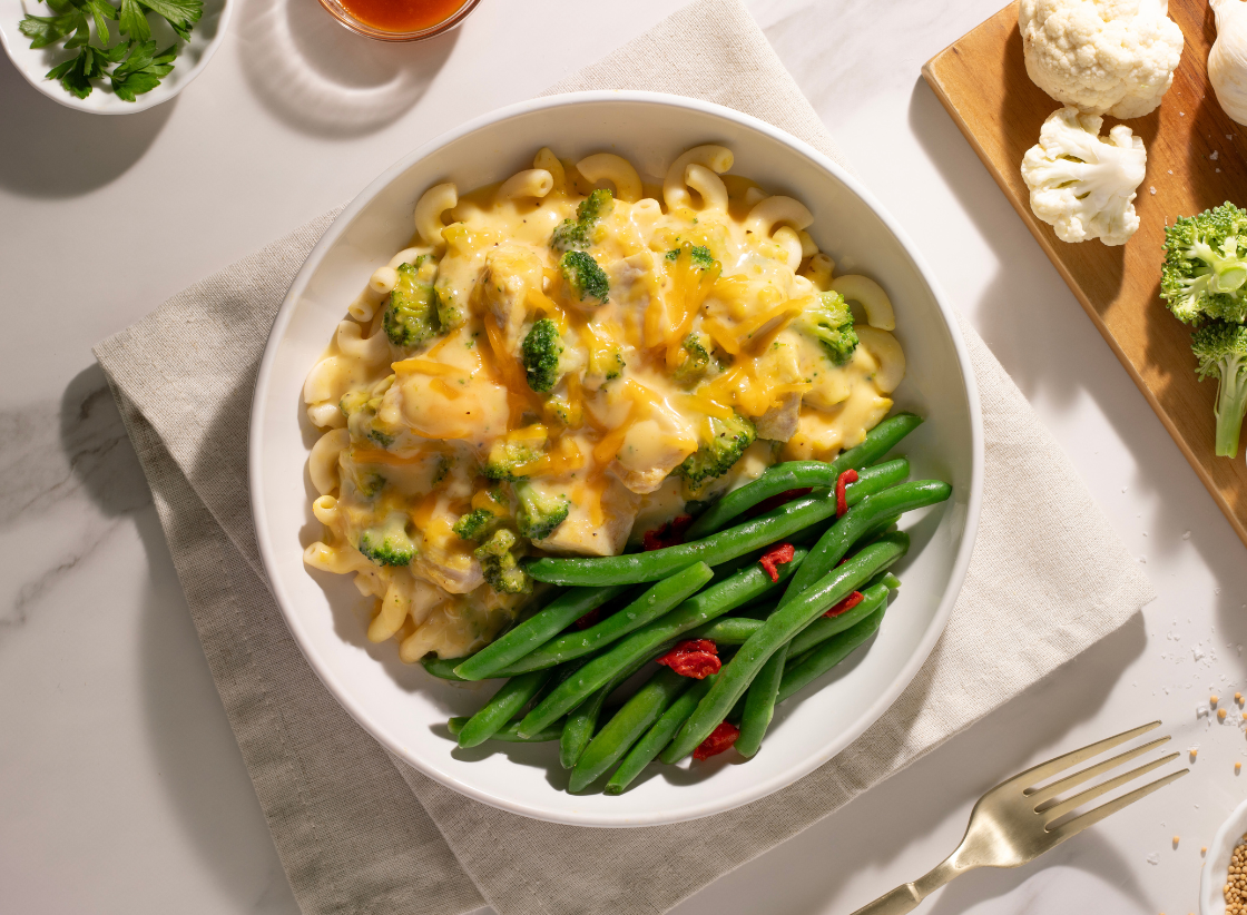 Cheesy Broccoli & Chicken Pasta