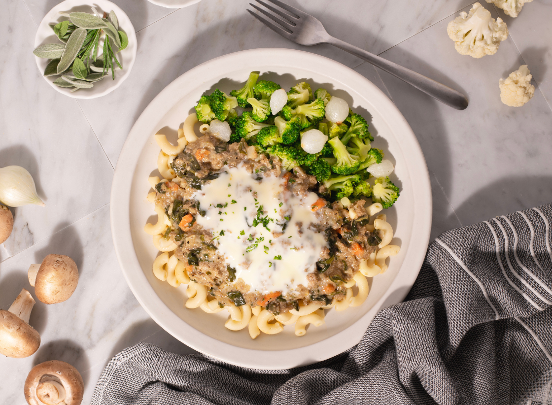 Cheesy Turkey Pasta Casserole