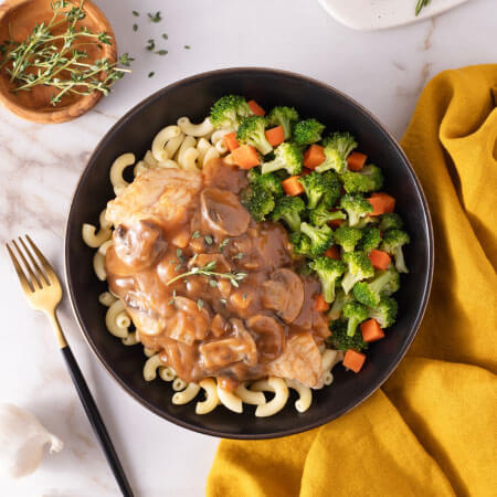 Plated BistroMD Meal