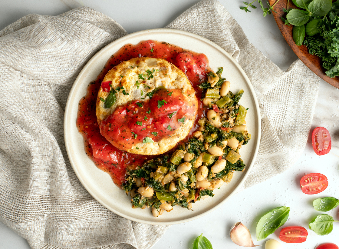 Egg Frittata Italiana with Chicken Sausage