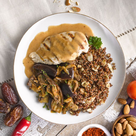 Plated BistroMD Meal