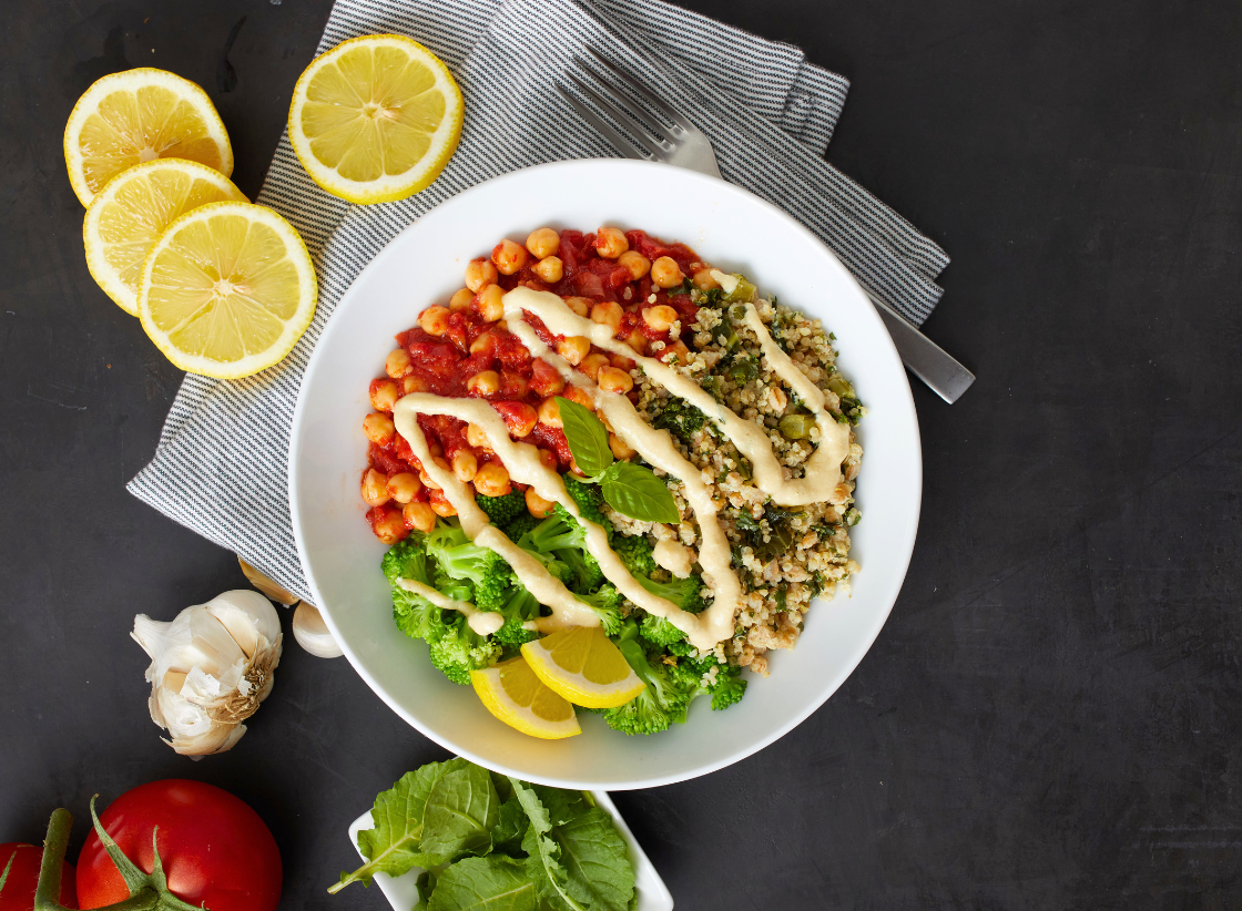 Harissa Chickpea Power Bowl