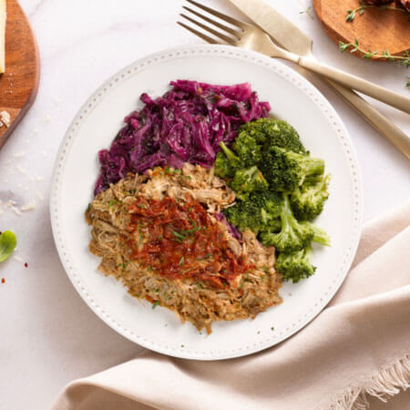 Plated BistroMD Meal