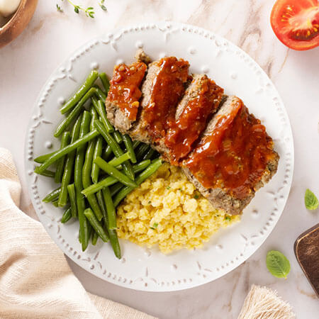 Plated BistroMD Meal
