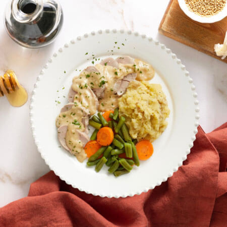 Plated BistroMD Meal