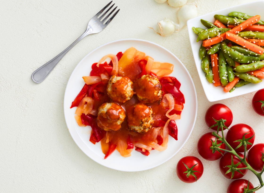 Sweet & Sour Chicken Meatballs