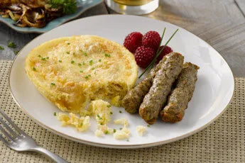 Sweet Onion Frittata Breakfast Meal