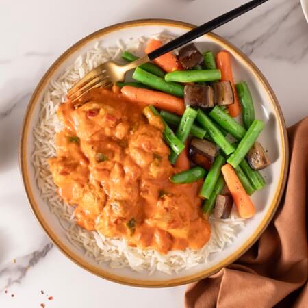 Plated BistroMD Meal