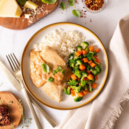 Plated BistroMD Meal