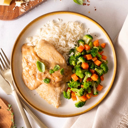 Plated BistroMD Meal