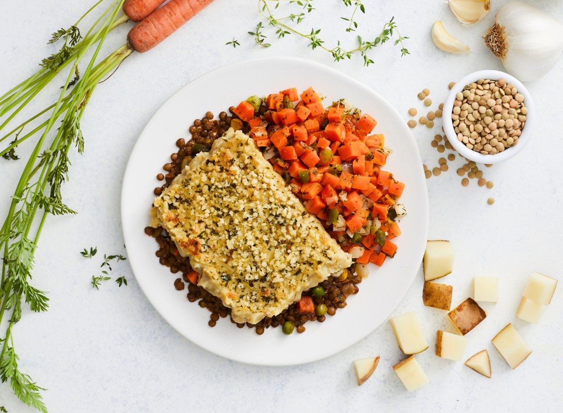 Vegan Lentil Shepherd's Pie