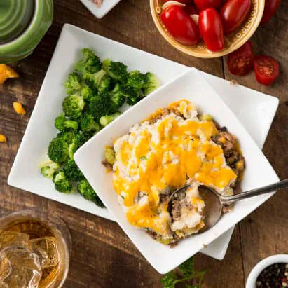 Shepherd’s Pie lunch meal