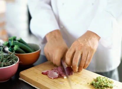 Photo of bistroMD chef preparing a meal