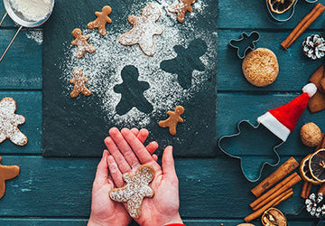 Healthy Holiday Gingerbread Cookie Recipe