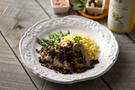 Recipe: Pork Tenderloin with Olive Tapenade
