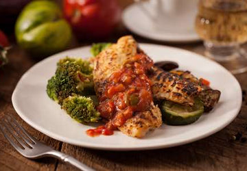 Recipe: Baked Tilapia with Tomato Caper Sauce