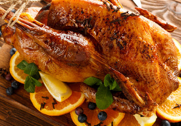 Roasted Turkey with Cider Gravy