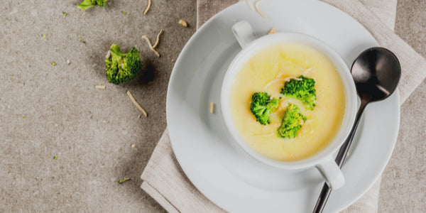 Healthy Broccoli Cheddar Soup Recipe