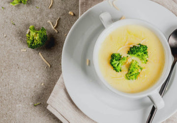 Healthy Broccoli Cheddar Soup Recipe