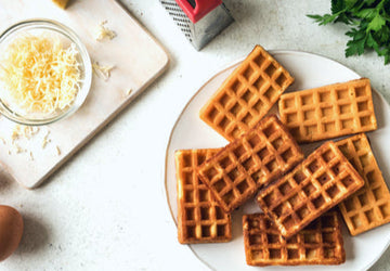 Chaffle Recipe for Healthy Low-Carb Waffles