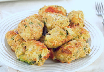 Cheesy Broccoli Cauliflower Tots: Keto & Gluten-Free!