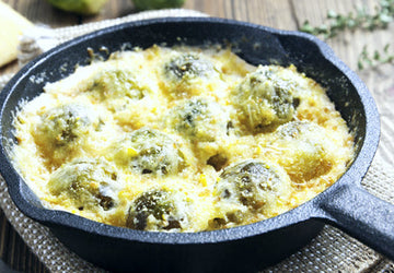 Cheesy Brussels Sprout Bake Recipe