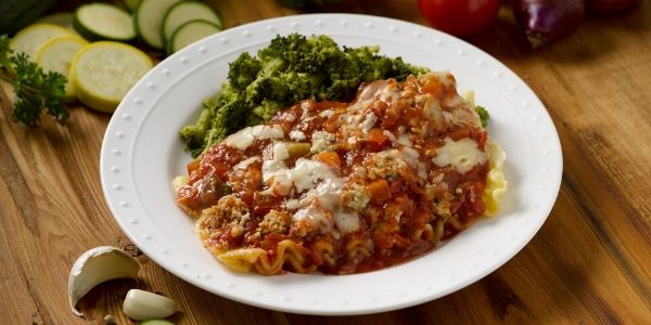 Chicken & Garden Vegetable Lasagna Recipe