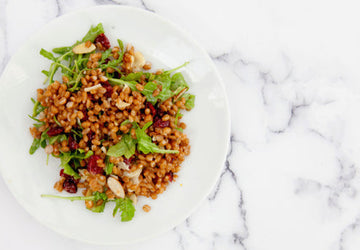 Cranberry and Feta Farro Salad Recipe