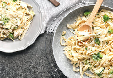 Creamy Chicken Alfredo with Veggies