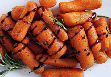 Easy Sesame Roasted Carrots Recipe