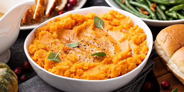 Healthy Cinnamon-Spiced Mashed Sweet Potatoes Recipe