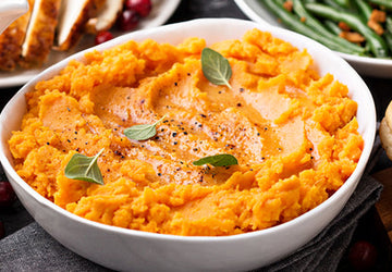 Healthy Cinnamon-Spiced Mashed Sweet Potatoes Recipe
