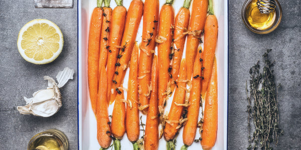 Honey Herb Roasted Carrots Recipe
