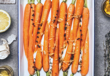 Honey Herb Roasted Carrots Recipe