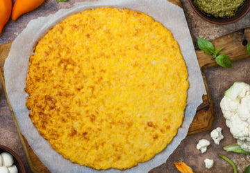 Low Carb Homemade Cauliflower Pizza Crust