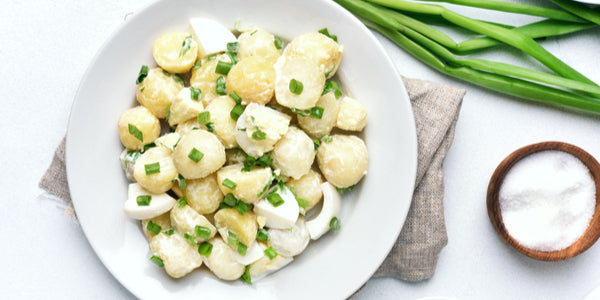 Mayo-Less Vegan Potato Salad