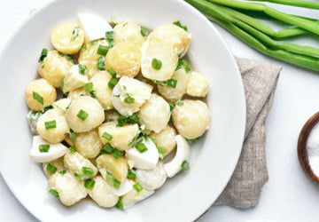 Mayo-Less Vegan Potato Salad