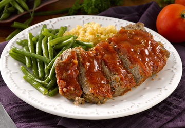 Meatloaf with Honey Bourbon Glaze Recipe